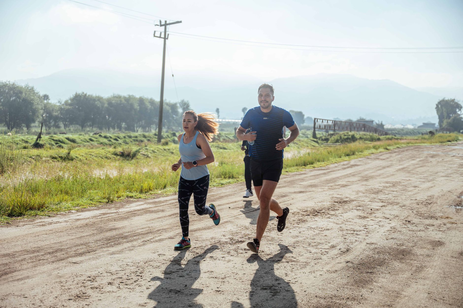 Runner training outdoors for Best app for heart-rate and pace charts after imported workouts.
